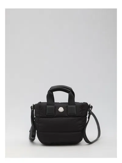 Moncler Women's Micro Caradoc Tote Bag In Black