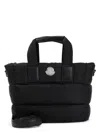 Moncler Women's Mini Caradoc Quilted Tote In Black