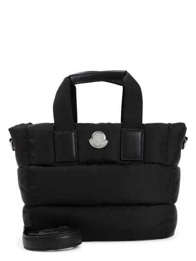 Moncler Women's Mini Caradoc Tote Bag In Black