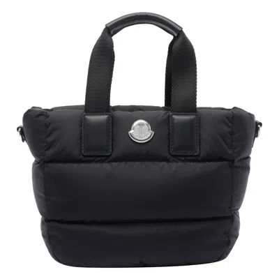 Moncler Women Mini Caradoc Tote Bag In Black