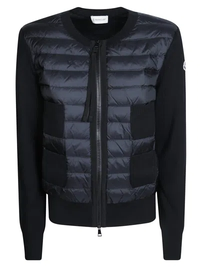 Moncler Women's Mini Cardigan In Nero
