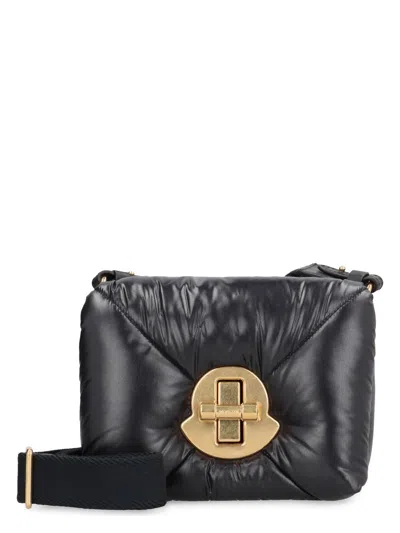 Moncler Women's Puf Mini Crossbody Bag In Blue