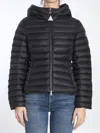 Moncler Women's Mini Hooded Short Puffer Jacket In Black