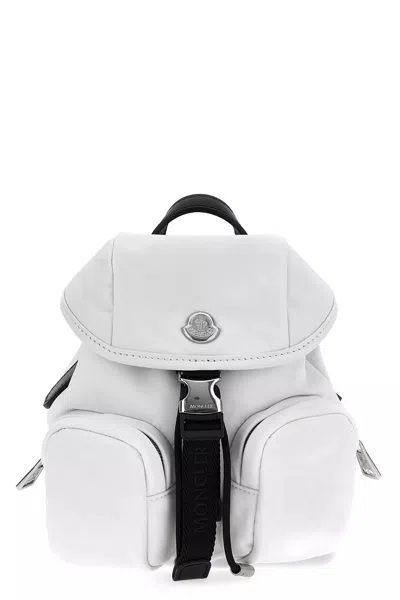 Moncler Women 'mini Trick' Crossbody Bag In White