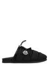 Moncler Mon Pocket Slippers In Black