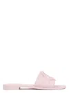 Moncler Logo Pool Slides In Pink