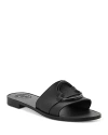 Moncler Mon Slides In Black