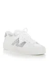 Moncler Monaco Bicolor Low-top Sneakers In White