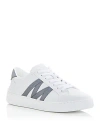 Moncler Gray Sneakers Woman Sneakers Grey Size 7 Other Fibres In White