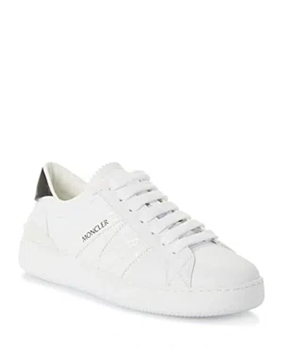 Moncler Women's Monaco Low Top Sneakers In White