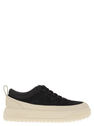 Moncler Women  Altive - Suede And Nubuck Leather Trainer In Black