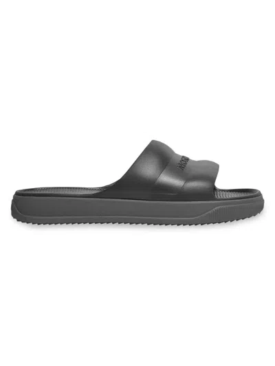 Moncler Elevated Comfort Sandals With 3.7 Cm Sole Height In Black