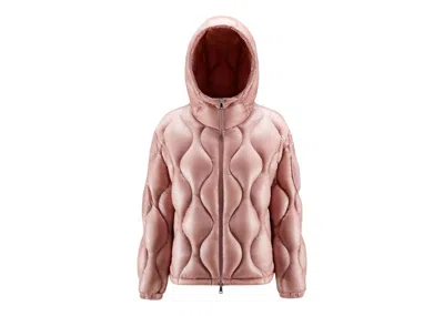 Pre-owned Moncler Women's  Anthon Short Down Jacket In Light Pink