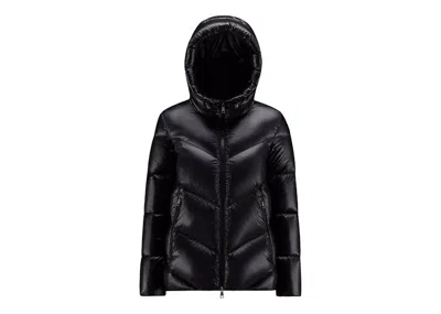 Pre-owned Moncler Women's  Chambon Short Down Jacket In Black