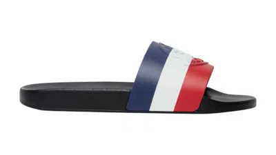 Pre-owned Moncler Women's  Jeanne Slide Sneakers In Black