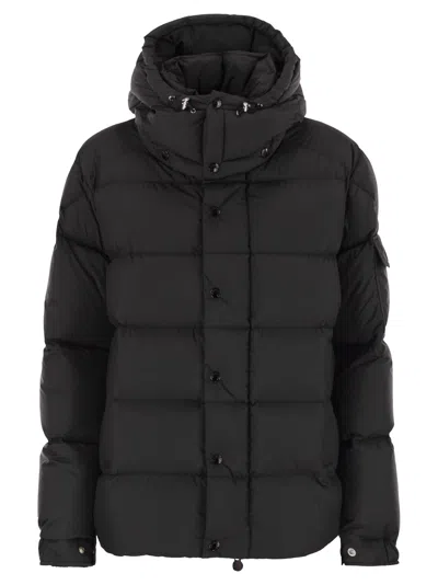 Moncler Women  Maya 70 - Short Down Jacket With Hood In Black