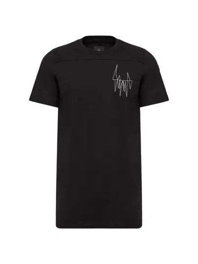Moncler Women's  + Rick Owens Girder Crew Neck T-shirt In Cotton In Black