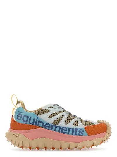 Moncler Women's Multicolor Trailgrip Amoeba Sneakers | Size 38.5 | 4m00200m6068 Color P97