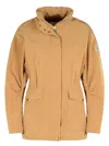 Moncler 'nades' Beige Polyester Blend Jacket