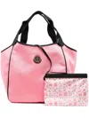Moncler Logo-patch Tote Bag In F40