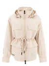 Moncler Nimba Hooded Field Down Jacket