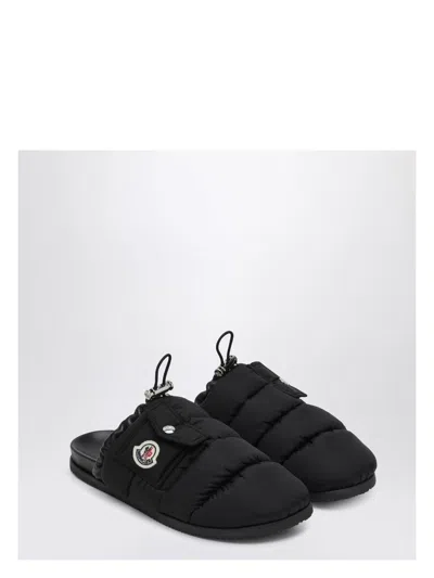 MONCLER WOMEN'S NYLON MULE MON POCKET