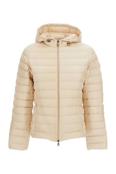 Moncler Women Off White Trench Coat In Neutral