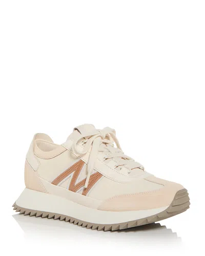 Moncler Women's Pacey Sneakers In Sand