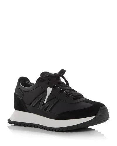 Moncler Women's Pacey Sneakers In Black