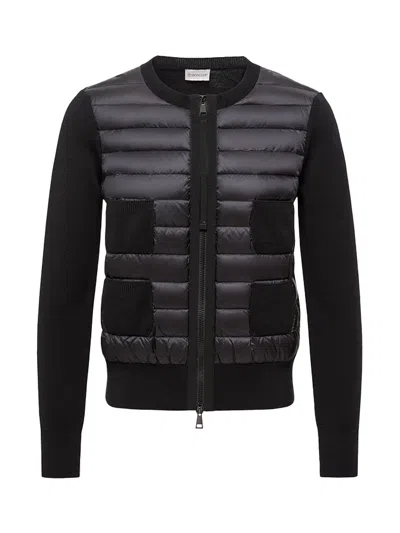 Moncler Women Padded Cardigan Black