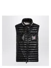 Moncler Grenoble Gumiane Padded Bodywarmer In Black