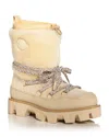 Moncler Women's Peak Apres Boots In Neutral