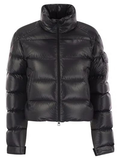 Moncler Women Petra - Short Down Jacket In Black