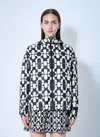 Moncler Women Pichon Printed Jacket In Black
