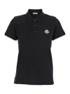 Moncler Women Polo In Black