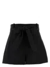 Moncler Black Polyester Blend Shorts