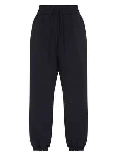 MONCLER WOMEN'S POLYESTER TRACK PANTS