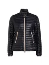 Moncler Black Pontaix Down Jacket In Black