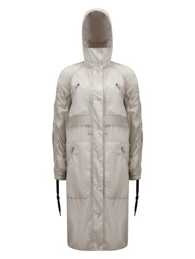 Moncler Women's Potet Logo Parka Raincoat