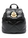 Moncler Puf Quilted Backpack In 999