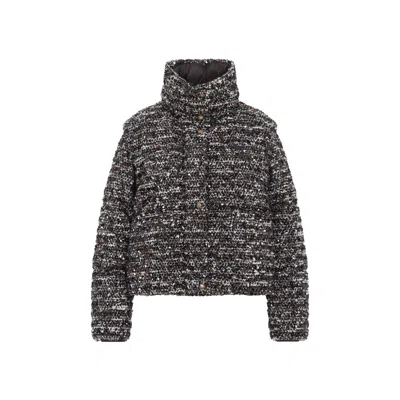 Moncler Women's Quilted Down Puffer Jacket In Gray
