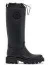 Moncler Black Kickstream Waterproof Knee High Boots In Black