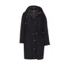 Moncler Sainbel 2-in-1 Down Long Parka In Black