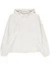 Moncler Chic Satin Finish Tech Canvas Jacket In 034