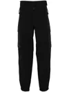 Moncler Grenoble Technical Jersey Trousers In Black