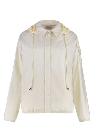 MONCLER WOMEN'S TECHNO FABRIC PADDED JACKET