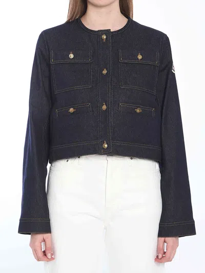 Moncler Tencin Jacket In Blue