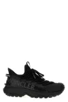 Moncler Trailgrip Lite2 Low Top Sneakers Shoes In Black