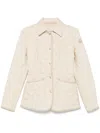Shop Moncler Women Uzes Quilted Jacket In Multicolor