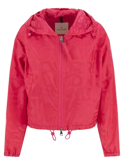 Moncler Women Vernant Hooded Jacket In Purple